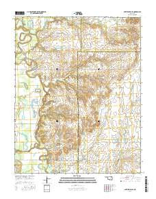 Bartlesville SE Oklahoma Current topographic map, 1:24000 scale, 7.5 X 7.5 Minute, Year 2016