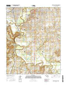 Bartlesville South Oklahoma Current topographic map, 1:24000 scale, 7.5 X 7.5 Minute, Year 2016