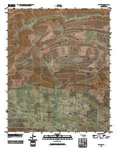 Battiest Oklahoma Historical topographic map, 1:24000 scale, 7.5 X 7.5 Minute, Year 2010