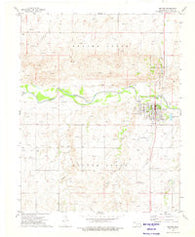 Beaver Oklahoma Historical topographic map, 1:24000 scale, 7.5 X 7.5 Minute, Year 1973