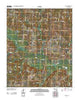 Bentley Oklahoma Historical topographic map, 1:24000 scale, 7.5 X 7.5 Minute, Year 2012