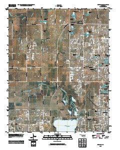 Bethany Oklahoma Historical topographic map, 1:24000 scale, 7.5 X 7.5 Minute, Year 2009