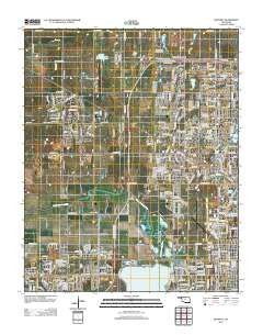 Bethany Oklahoma Historical topographic map, 1:24000 scale, 7.5 X 7.5 Minute, Year 2012