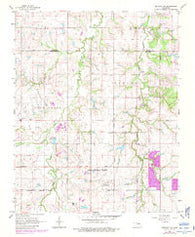 Bethany NE Oklahoma Historical topographic map, 1:24000 scale, 7.5 X 7.5 Minute, Year 1966