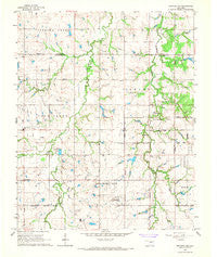 Bethany NE Oklahoma Historical topographic map, 1:24000 scale, 7.5 X 7.5 Minute, Year 1966
