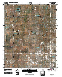 Bethany NE Oklahoma Historical topographic map, 1:24000 scale, 7.5 X 7.5 Minute, Year 2009