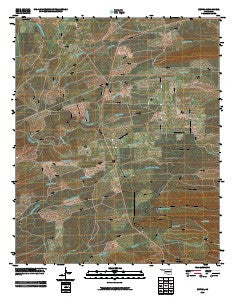 Bethel Oklahoma Historical topographic map, 1:24000 scale, 7.5 X 7.5 Minute, Year 2010
