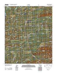 Bethel Oklahoma Historical topographic map, 1:24000 scale, 7.5 X 7.5 Minute, Year 2013
