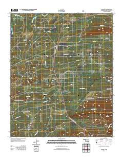 Bethel Oklahoma Historical topographic map, 1:24000 scale, 7.5 X 7.5 Minute, Year 2013