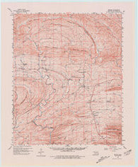 Bethel Oklahoma Historical topographic map, 1:62500 scale, 15 X 15 Minute, Year 1960