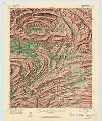 Bethel Oklahoma Historical topographic map, 1:62500 scale, 15 X 15 Minute, Year 1960