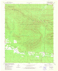 Big Cedar Oklahoma Historical topographic map, 1:24000 scale, 7.5 X 7.5 Minute, Year 1981
