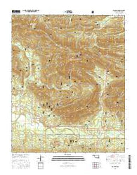 Big Cedar Oklahoma Current topographic map, 1:24000 scale, 7.5 X 7.5 Minute, Year 2016