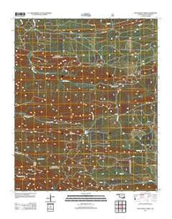 Big Hudson Creek Oklahoma Historical topographic map, 1:24000 scale, 7.5 X 7.5 Minute, Year 2013