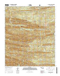 Big Hudson Creek Oklahoma Current topographic map, 1:24000 scale, 7.5 X 7.5 Minute, Year 2016
