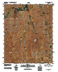 Big Kiowa Creek Oklahoma Historical topographic map, 1:24000 scale, 7.5 X 7.5 Minute, Year 2010