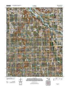Bixby Oklahoma Historical topographic map, 1:24000 scale, 7.5 X 7.5 Minute, Year 2012