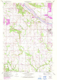 Bixby Oklahoma Historical topographic map, 1:24000 scale, 7.5 X 7.5 Minute, Year 1957