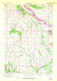 Bixby Oklahoma Historical topographic map, 1:24000 scale, 7.5 X 7.5 Minute, Year 1957