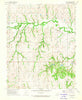 Black Bear Oklahoma Historical topographic map, 1:24000 scale, 7.5 X 7.5 Minute, Year 1972