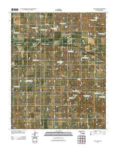 Black Bear Oklahoma Historical topographic map, 1:24000 scale, 7.5 X 7.5 Minute, Year 2012