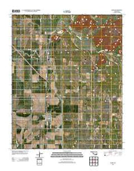 Blair Oklahoma Historical topographic map, 1:24000 scale, 7.5 X 7.5 Minute, Year 2012