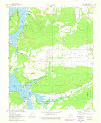 Blocker Oklahoma Historical topographic map, 1:24000 scale, 7.5 X 7.5 Minute, Year 1971