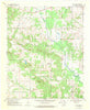 Boggy Depot Oklahoma Historical topographic map, 1:24000 scale, 7.5 X 7.5 Minute, Year 1969