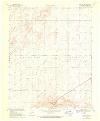 Boise City NW Oklahoma Historical topographic map, 1:24000 scale, 7.5 X 7.5 Minute, Year 1969