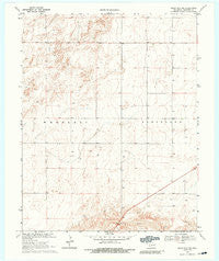 Boise City NW Oklahoma Historical topographic map, 1:24000 scale, 7.5 X 7.5 Minute, Year 1969