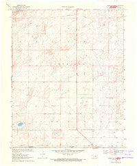 Boise City SE Oklahoma Historical topographic map, 1:24000 scale, 7.5 X 7.5 Minute, Year 1969