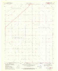 Boise City SW Oklahoma Historical topographic map, 1:24000 scale, 7.5 X 7.5 Minute, Year 1969