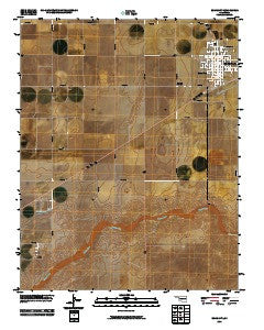 Boise City Oklahoma Historical topographic map, 1:24000 scale, 7.5 X 7.5 Minute, Year 2010