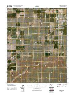 Boise City Oklahoma Historical topographic map, 1:24000 scale, 7.5 X 7.5 Minute, Year 2012