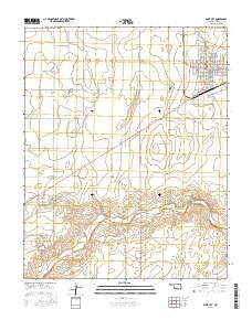 Boise City Oklahoma Current topographic map, 1:24000 scale, 7.5 X 7.5 Minute, Year 2016