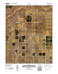 Boise City SW Oklahoma Historical topographic map, 1:24000 scale, 7.5 X 7.5 Minute, Year 2011