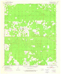 Bokhoma Oklahoma Historical topographic map, 1:24000 scale, 7.5 X 7.5 Minute, Year 1950