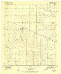 Bokhoma Oklahoma Historical topographic map, 1:24000 scale, 7.5 X 7.5 Minute, Year 1951