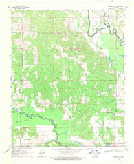 Boswell NW Oklahoma Historical topographic map, 1:24000 scale, 7.5 X 7.5 Minute, Year 1969