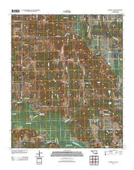 Boswell NW Oklahoma Historical topographic map, 1:24000 scale, 7.5 X 7.5 Minute, Year 2012