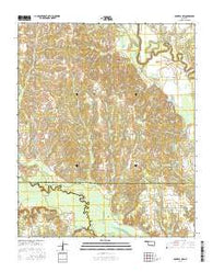 Boswell NW Oklahoma Current topographic map, 1:24000 scale, 7.5 X 7.5 Minute, Year 2016