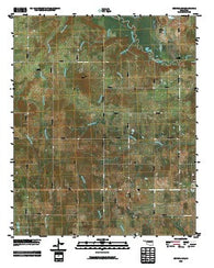 Boswell SW Oklahoma Historical topographic map, 1:24000 scale, 7.5 X 7.5 Minute, Year 2009