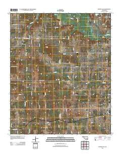 Boswell SW Oklahoma Historical topographic map, 1:24000 scale, 7.5 X 7.5 Minute, Year 2012