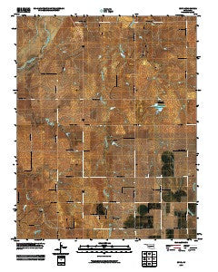 Boyd Oklahoma Historical topographic map, 1:24000 scale, 7.5 X 7.5 Minute, Year 2010