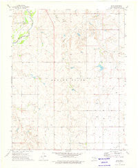 Boyd Oklahoma Historical topographic map, 1:24000 scale, 7.5 X 7.5 Minute, Year 1973