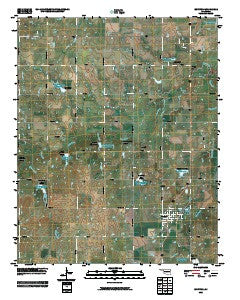 Boynton Oklahoma Historical topographic map, 1:24000 scale, 7.5 X 7.5 Minute, Year 2010