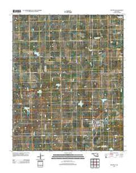 Boynton Oklahoma Historical topographic map, 1:24000 scale, 7.5 X 7.5 Minute, Year 2012