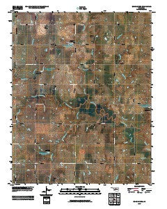 Bridge Creek Oklahoma Historical topographic map, 1:24000 scale, 7.5 X 7.5 Minute, Year 2009
