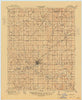 Bristow Oklahoma Historical topographic map, 1:62500 scale, 15 X 15 Minute, Year 1916