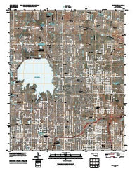 Britton Oklahoma Historical topographic map, 1:24000 scale, 7.5 X 7.5 Minute, Year 2010